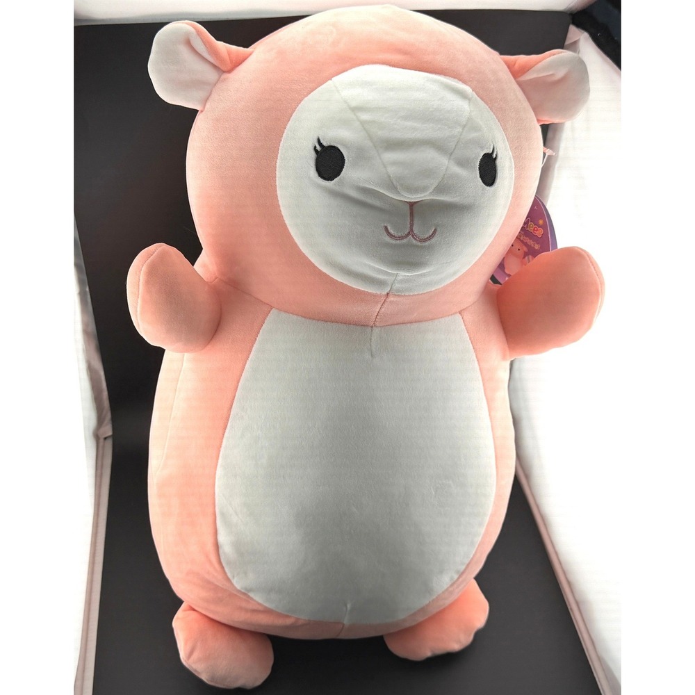 Squishmallows Hug Mees Elsa the Lamb: 18 Inch, Pink Easter Plush 2023, NWT